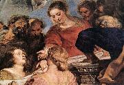 RUBENS, Pieter Pauwel Assumption of the Virgin (detail) oil painting picture wholesale